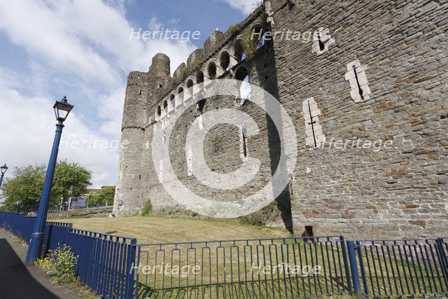 Swansea Castle, South Wales, 2010.