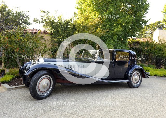 1930 Bugatti Royale type 41 Artist: Unknown.