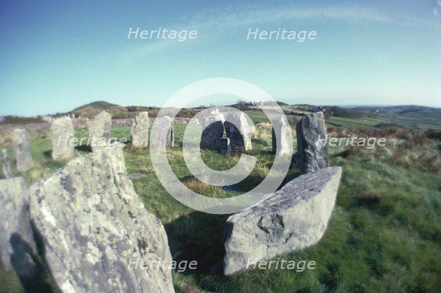 Drombeg stone circle. Artist: Unknown