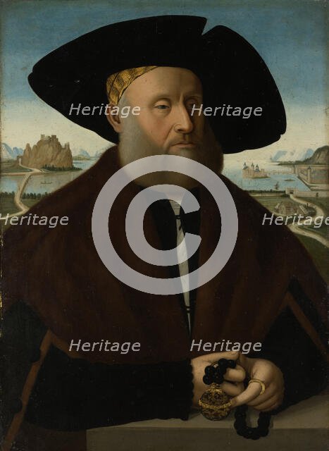 Portrait of Heinrich (?) vom Rhein zum Mohren, c1580-1600. Creator: Unknown.