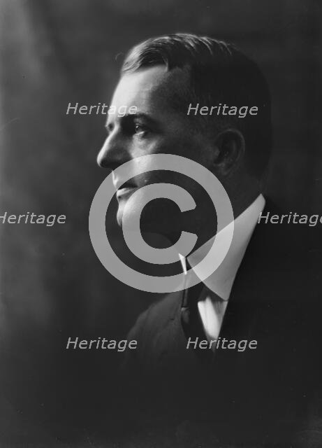 Commander F.H. Poteet, portrait photograph, 1919 Nov. 4. Creator: Arnold Genthe.