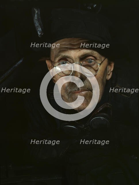 Melrose Park (near Chicago), Ill, C & NW RR, 1942. Creator: Jack Delano.