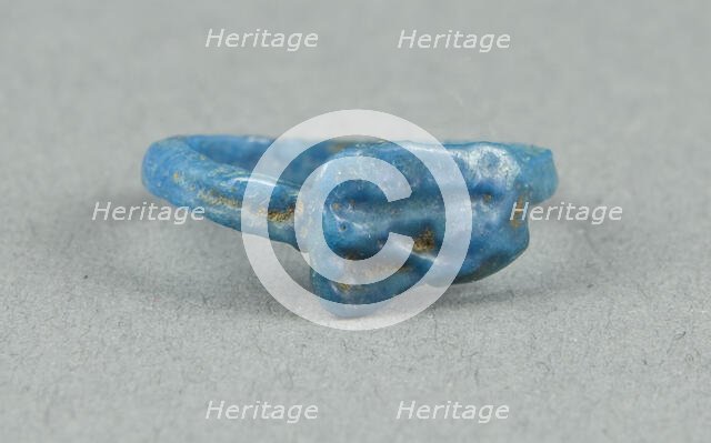 Eye of Horus (Wedjat) Finger Ring, Egypt, New Kingdom, late Dynasty 18 (about 1325 BCE). Creator: Unknown.