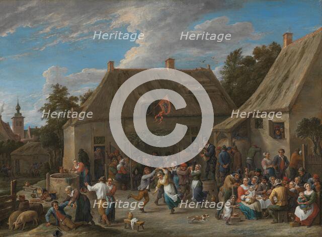 Peasant Fair, c.1665. Creator: David Teniers II.