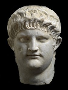 Portrait bust of Nero.