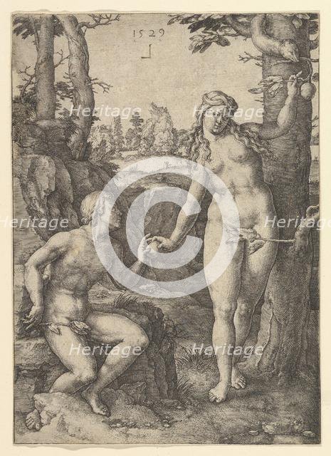 Fall of Man, 1529. Creator: Lucas van Leyden.