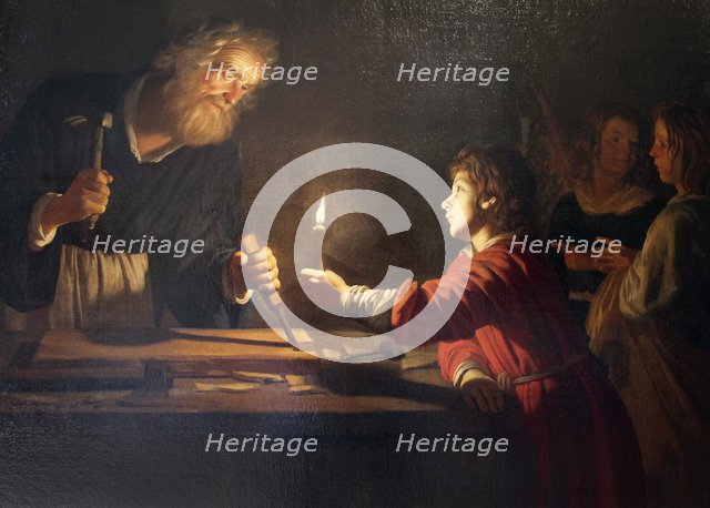 'Childhood of Christ', c1620. Artist: Gerrit van Honthorst