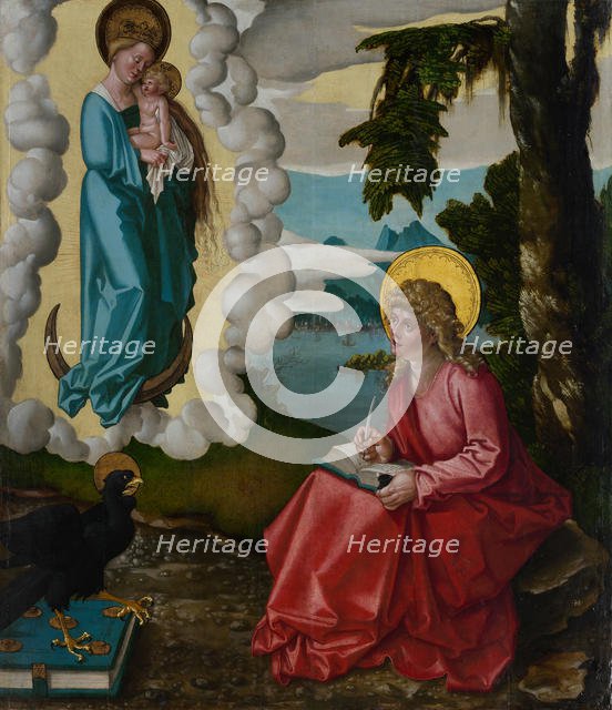 Saint John on Patmos, ca. 1511. Creator: Hans Baldung.