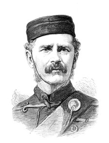 The Repulse at Laing's Neck: Major-General E. Newdigate, C.B., 1881. Creator: Unknown.