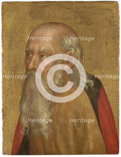 Saint Paul the Hermit, c.1410. Creator: Gentile da Fabriano (ca 1370-1427).