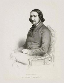 Portrait of the composer Charles Bovy-Lysberg (1821-1873). Creator: Anonymous.