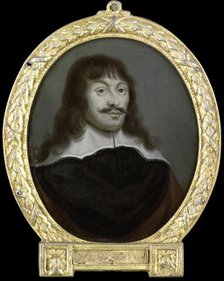 Portrait of Marcus Zuërius van Boxhorn, Historian and Professor at Leiden, 1700-1732. Creator: Arnoud van Halen.