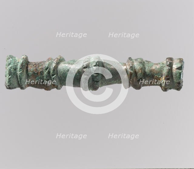 Equal-Arm Brooch, Frankish, 7th-8th century. Creator: Unknown.