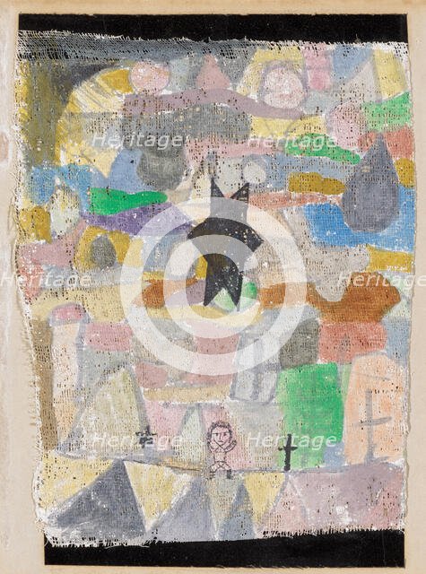 Under a Black Star, 1918. Creator: Klee, Paul (1879-1940).