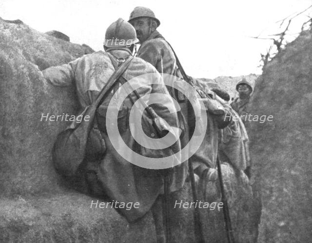 'La bataille de Champagne; Nuef heures douze, le 25 septembre 1915', 1915 (1924). Creator: Unknown.