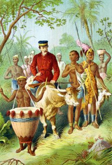 David Livingstone, Scottish missionary and African explorer, c1870 (c1880). Artist: Unknown