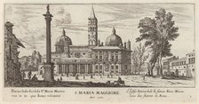 S. Maria Maggiore, 1640-1660. Creator: Israel Silvestre.