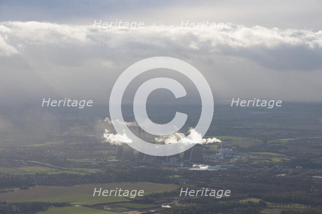 Ferrybridge Power Station, West Yorkshire, 2015. Creator: Dave MacLeod.