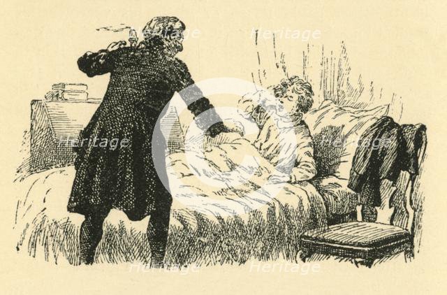 '"Now then, Ludwig, time for practice!"', (1907). Creator: Unknown.