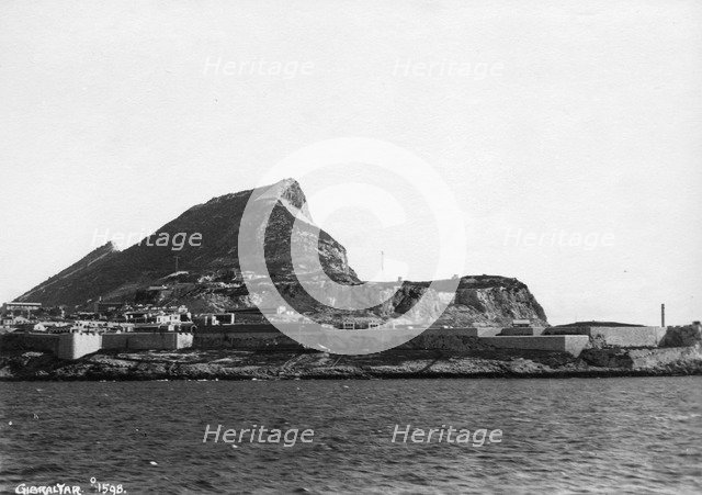 Rock of Gibraltar, c1920s-c1930s(?). Artist: Unknown