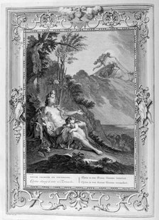 'Clytia Turned into a Turnesole', 1733. Artist: Bernard Picart
