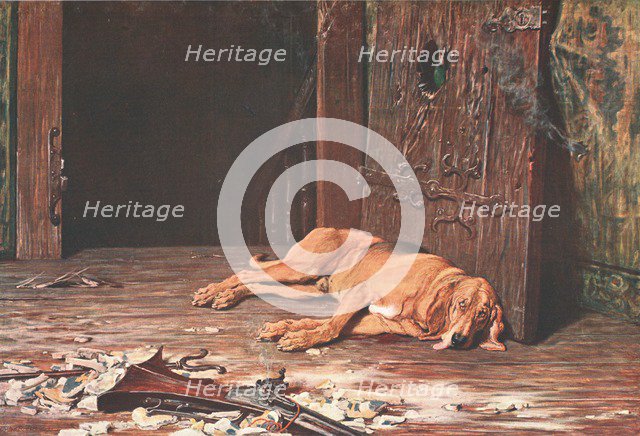 'The Last of the Garrison', c1875, (c1902).  Creator: Unknown.