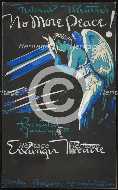 No More Peace, [193-]. Creator: Unknown.