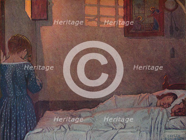 'A Summer Evening', c1910. Artist: Frederick Cayley Robinson.