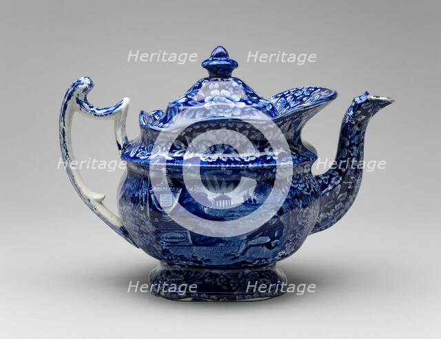 Teapot, 1825/30. Creator: Enoch Wood & Sons.