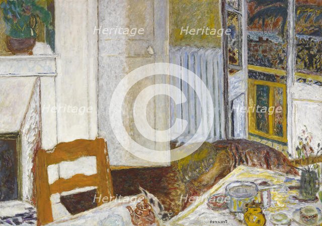 Intérieur blanc, 1932. Creator: Bonnard, Pierre (1867-1947).