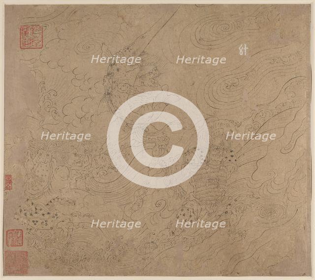 Album of Daoist and Buddhist Themes: Search the Mountain: Leaf 50, 1200s. Creator: Unknown.