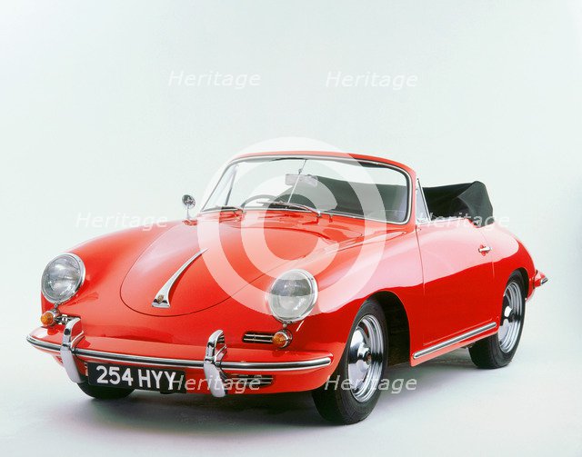 1960 Porsche 356B Super 90. Artist: Unknown.