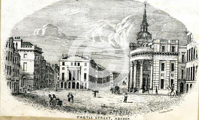 Castle Street, Aberdeen, c1890. Creator: John Henderson.