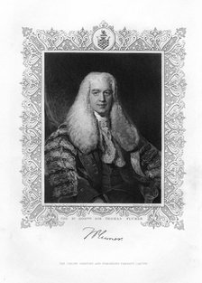 Sir Thomas Plumer (1753-1824), British judge and politician, 19th century.Artist: H Robinson