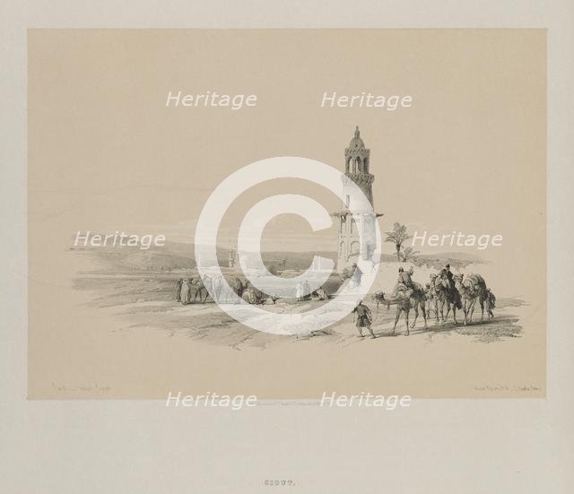 Egypt and Nubia, Volume I: Siout - Upper Egypt, 1847. Creator: Louis Haghe (British, 1806-1885); F.G.Moon, 20 Threadneedle Street, London.