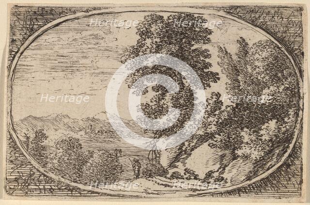 The Boulder Crowned with Trees. Creator: Herman van Swanevelt.