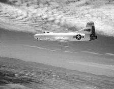 D-558-1 in flight, USA, May 1952. Creator: NACA.