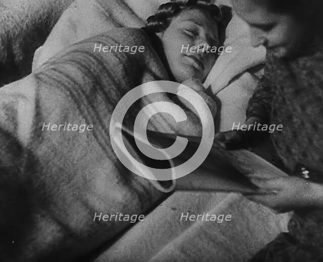 Two Civilians, 1940. Creator: British Pathe Ltd.