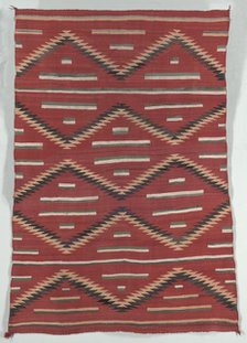 Eyedazzler Style Rug, c. 1890-1900. Creator: Unknown.