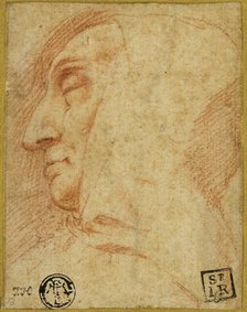 Head of a Monk, n.d. Creator: Francesco Vanni.