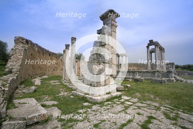 The Temple of Juno Caelestis, Dougga (Thugga), Tunisia. Artist: Samuel Magal