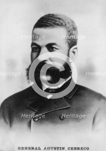 General Agustin Cebreco, c1910. Artist: Unknown