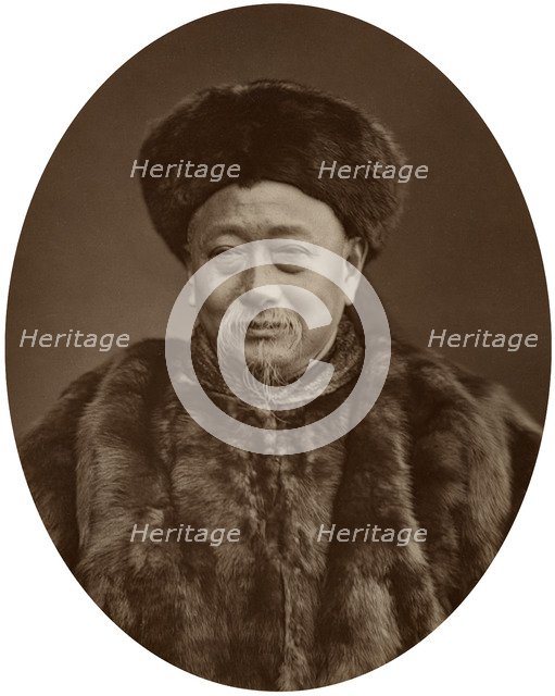 Kuo Sung-Tao, first Chinese envoy to Great Britain, 1880. Creator: Lock & Whitfield.