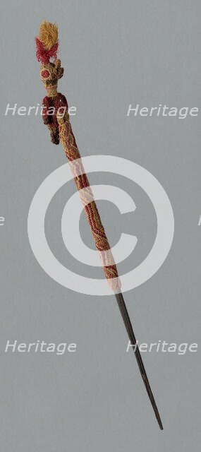 Wooden Spindle, Peru, 1000/1476. Creator: Unknown.