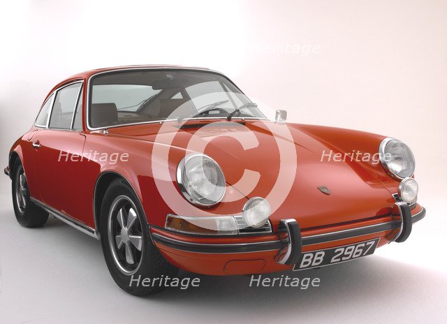 1972 Porsche 911 T. Artist: Unknown.