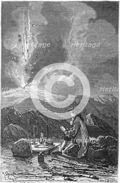 Lazaro Spallanzani, 18th century Italian naturalist and biologist, 1874. Artist: Unknown