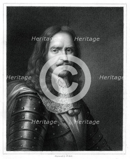 Henri de la Tour d'Auvergne, French military leader, (1833). Artist: W Holl