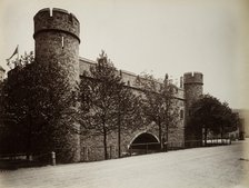 St Thomas' Tower and Traitors' Gate, Tower of London, 1889. Artist: Henry Bedford Lemere.