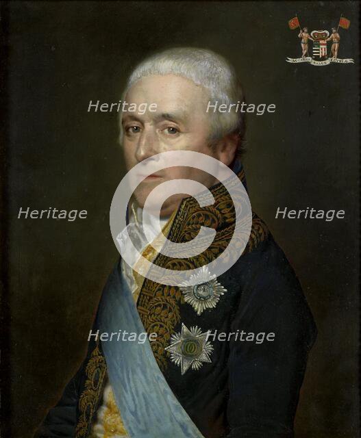 Adriaen Pieter Twent (1745-1816), Count of Rosenburg, Minister of Inland Waters, Minister of the Int Creator: Willem Bartel van der Kooi.