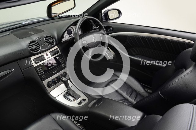 2009 Mercedes Benz CLK Cabriolet  Artist: Unknown.